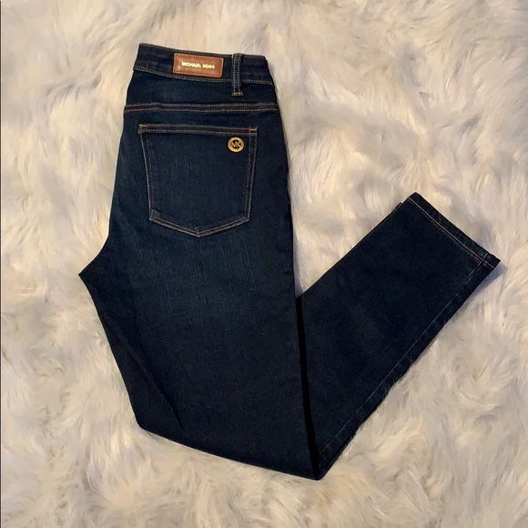 Michael Kors Denim - MICHAEL KORS dark blue skinny Jeans